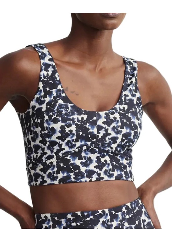 Varley Other - Varley Form Elsie Sports Bra in the Ink Block Floral